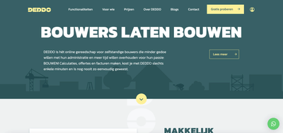 Nieuwe website en online marketing voor DEDDO - Digital Strategy