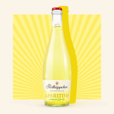 Rotkäppchen Aperitivo - Genussmomente mit Fruchtsecco. - Verpackungsdesign