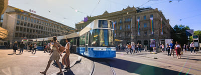 «Flexity» Tram in Zürich - 3D