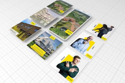 Social media campagne voor een immo kantoor - Réseaux sociaux