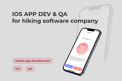 iOS App Dev & QA for Hiking Software Company - App móvil