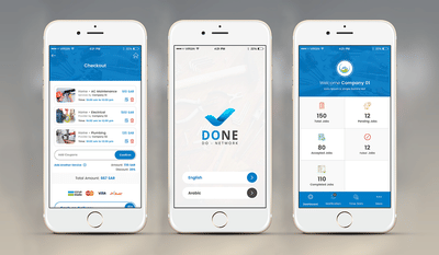 Done - iOS/Android Mobile Apps & Web Applications - Mobile App