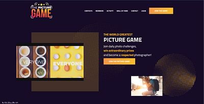 Custom International Photography Contest Platform - Creación de Sitios Web