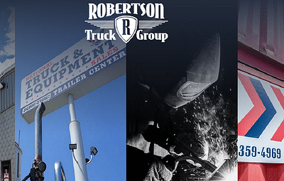 Web Development for Robertson Truck Group - Werbung