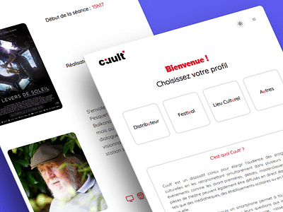 Création du site Pro Cuult' - Application web