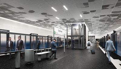 City Nord - U5, Hamburg - 3D