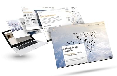 Corporate website design PEPIT Consulting Lausanne - Création de site internet