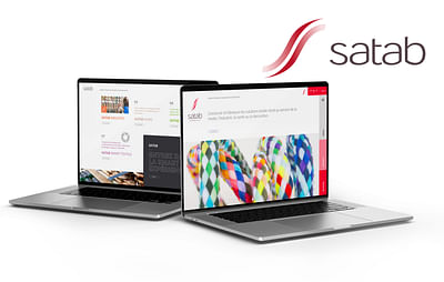 SATAB // Refonte du site internet - Image de marque & branding