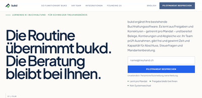 bukd.ch: KI-gestützte Finanzprozesse mit menschlicher Kontrolle - Intelligence Artificielle
