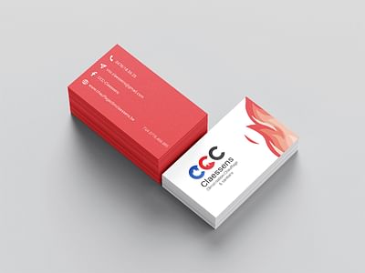 Carte de visite CCC-Claessens - Design & graphisme