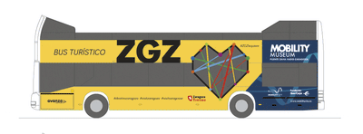 Imagen Bus turístico Zaragoza - Design & graphisme