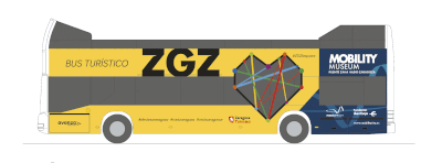 Imagen Bus turístico Zaragoza - Graphic Design