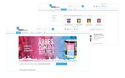 B2B E-Commerce Shop für Shishas - Webanwendung