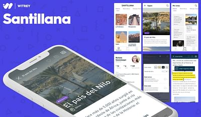 Santillana - Website Creation