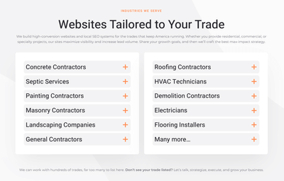 Lead Generation for a Painting Contractor - SEO