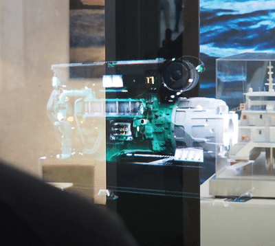 Volvo Penta Interactive Trade Show Booth - Marketing