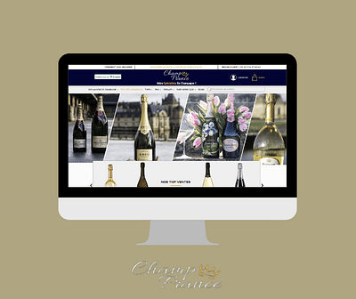 Champ France - Refonte de site Internet - E-commerce