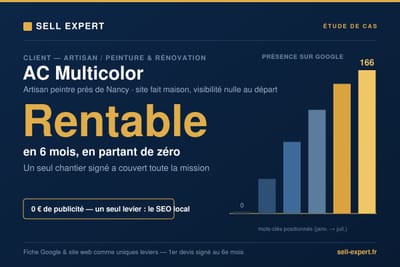 SEO local : rentable en 6 mois en partant de zéro - Référencement naturel