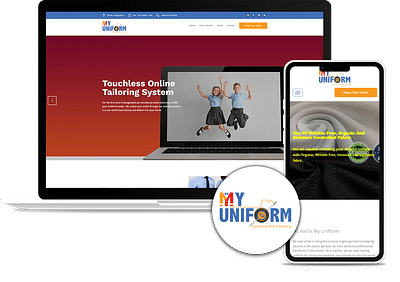 Website Development Project for My Uniform - Web Application