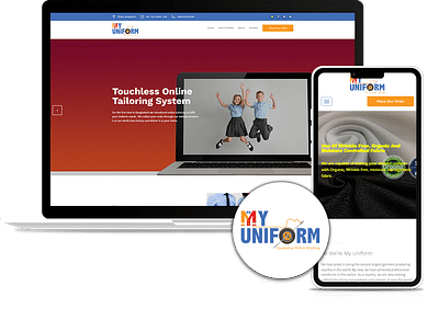 Website Development Project for My Uniform - Webanwendung