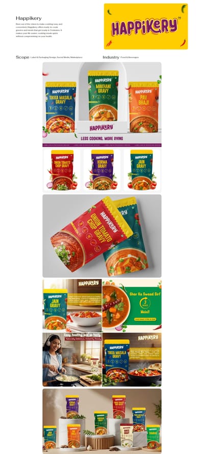 Create Label & Packaging Design, Social Media, Marketplace - Webseitengestaltung
