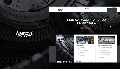 Création site e-commerce - Meca-Club - Création de site internet