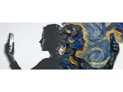 AI museum experience — style transfer on the visitor's phone - Artificial Intelligence