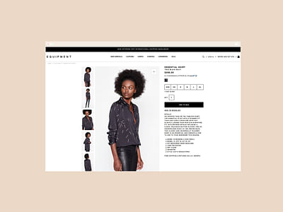 EQUIPMENT - E-commerce Design & Email Marketing - E-mail Marketing