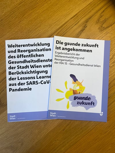 Gsunde Zukunft: Reorganisation MA15 Gesundheitsdienst Wien - Digitale Strategie
