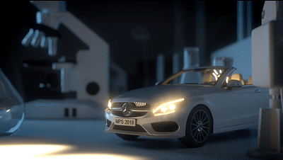 Mercedes-Benz futureLAB 3d animierter Werbefilm - Motion Design