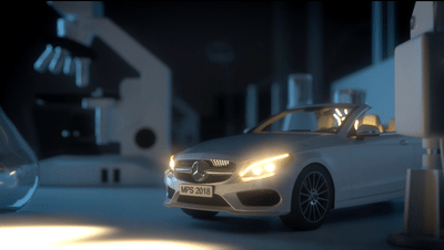 Mercedes-Benz futureLAB 3d animierter Werbefilm - Motion-Design