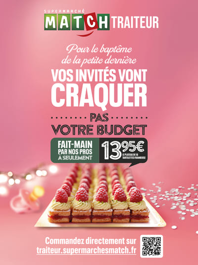 Match Traiteur - Le lancement de MATCH Traiteur - Marketing
