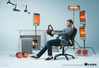Man - Publicité