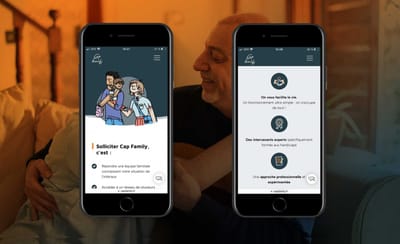 Création de site internet pour Cap Family - Graphic Identity