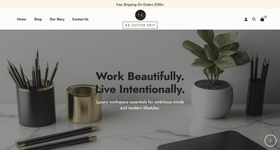 Executive Resume Templates & Supplies - Website Creation