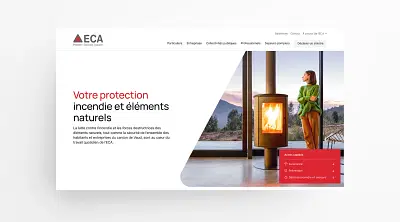 ECA Vaud – refonte UX/UI et développement Headless - Création de site internet