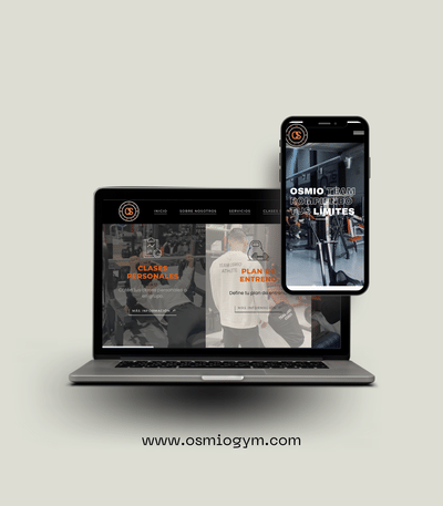 PÁGINA WEB GIMNASIO - Creación de Sitios Web