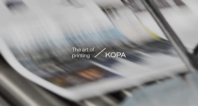 Kopa printing - Branding & Positionering