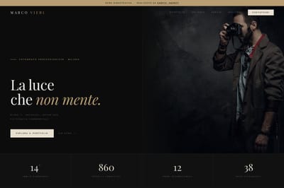 Marco Vieri: Portfolio Fotografo Professionista - Amministrazione Web