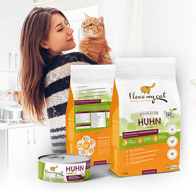 I LOVE MY CAT - NATURAL CAT FOOD. - Marketing