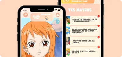 Application de rencontre - Nami - Mobile App