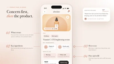D2C Skincare Store - Artificial Intelligence