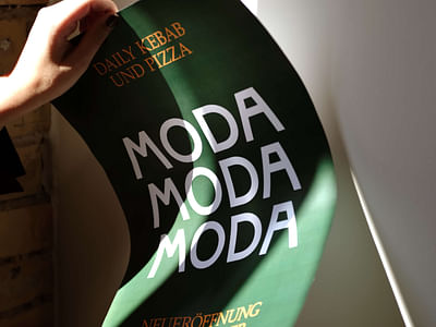 MODA → Daily Kebab und Pizza - Werbung