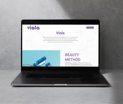 Redesign With Custom Website For Viola - Website Creatie