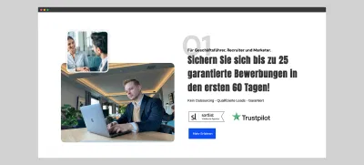 Website Auftritt für Online Marketing Agenturen - Webseitengestaltung