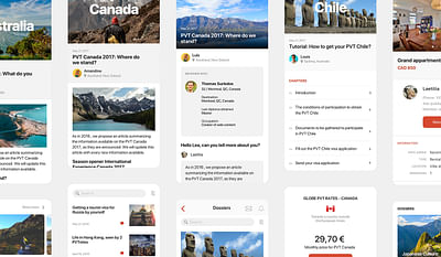 Pvtistes - Mobile Application & Website - Mobile App
