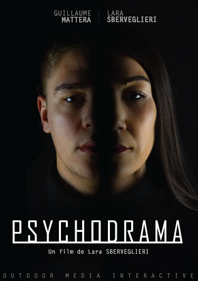 Psychodrama : Affiche de film - Diseño Gráfico
