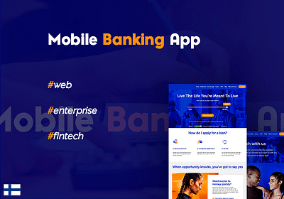 Mobile Banking App - Web Application