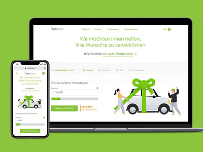 Webseiten-Relaunch SWK Bank - Ergonomie (UX / UI)