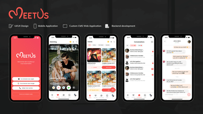 MeetUs - Application web